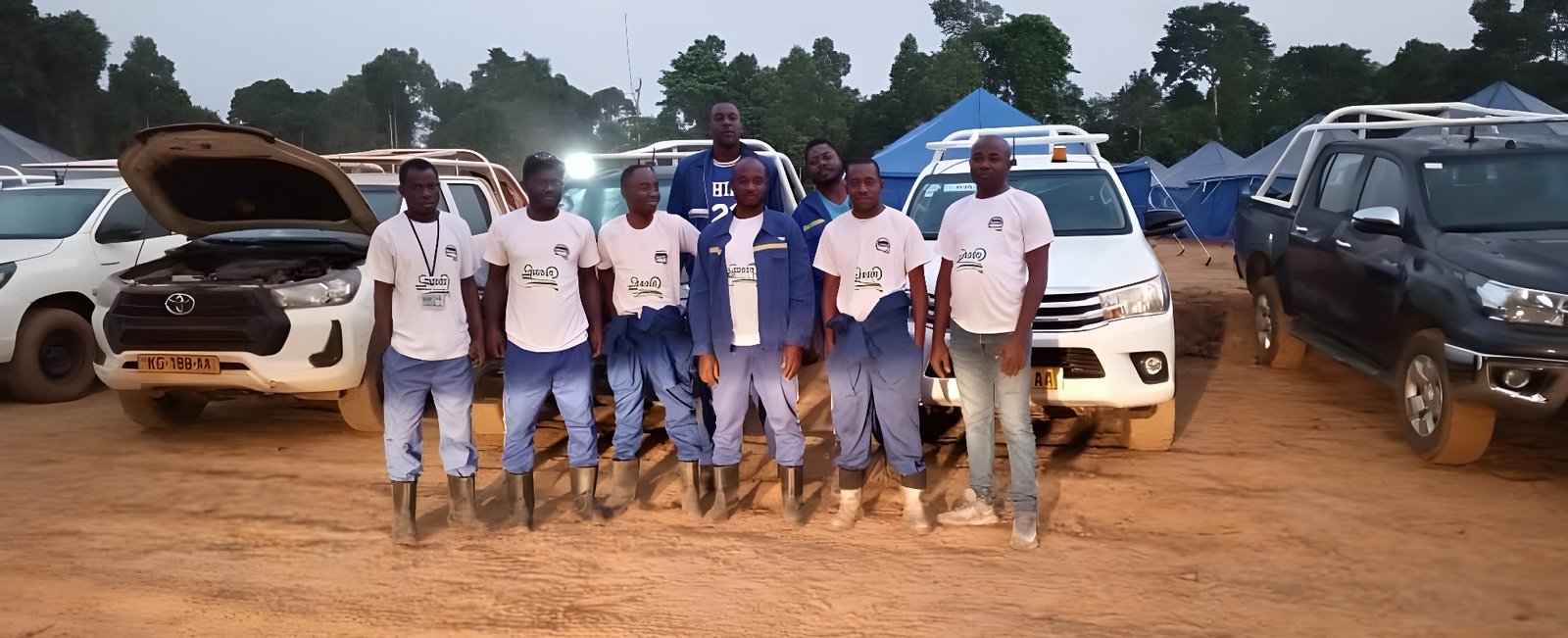 Équipe BANDJ Consulting sur le terrain